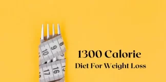 1300 Calorie Diet for Weight Loss | 7 day meal plan Diet for weight loss